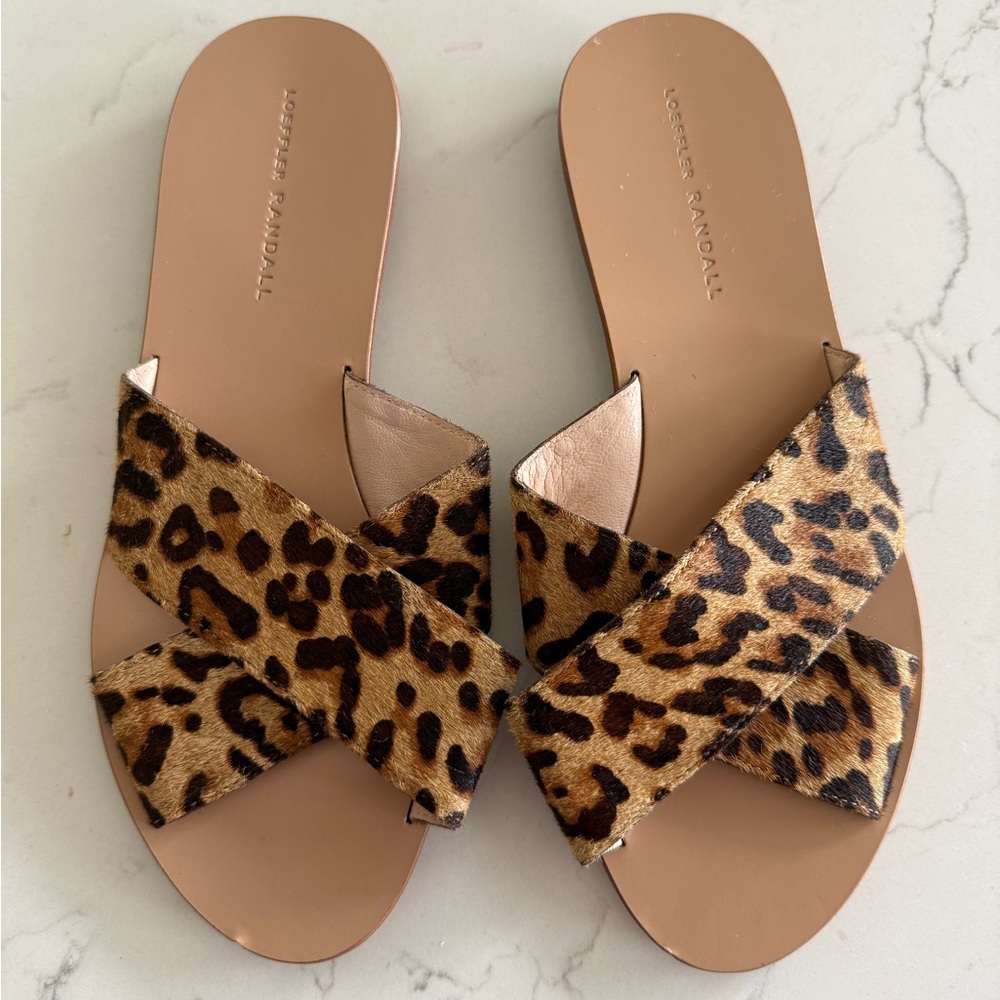 Loeffler Randall Claudie Crossed Plank Slide - Picture 5 of 9